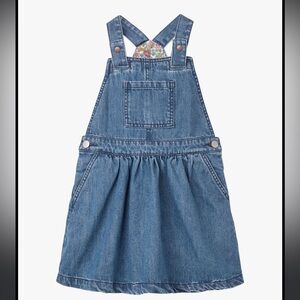 Mini Boden Denim Overall Dress